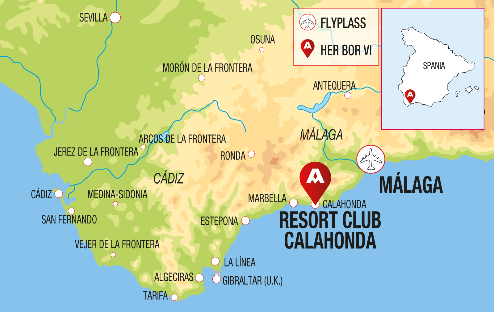 Calahonda Map
